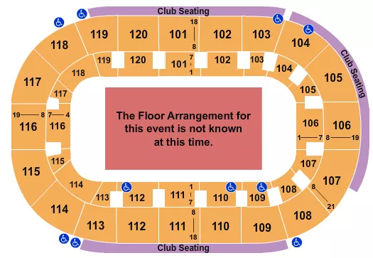 GENERIC FLOOR Seating Map Seating Chart