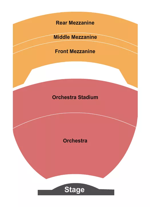 ENDSTAGE 3 Seating Map Seating Chart