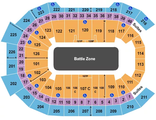 DUDE PERFECT Seating Map Seating Chart