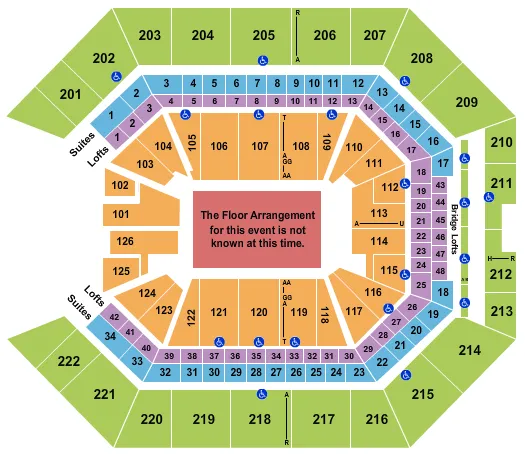 GENERIC FLOOR Seating Map Seating Chart