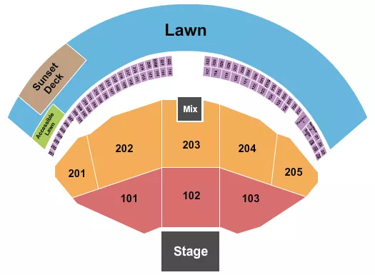 ENDSTAGE 2 Seating Map Seating Chart