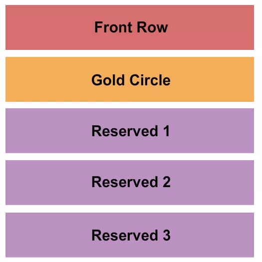 GC RESERVED Seating Map Seating Chart