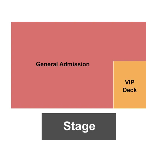 GA VIP DECK Seating Map Seating Chart