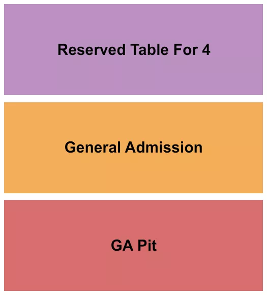 GRANADA LAWRENCE GA PIT RESERVED Seating Map Seating Chart