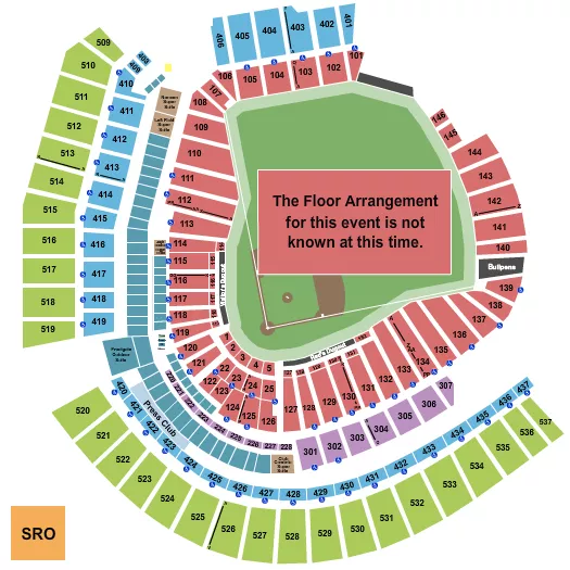 GENERIC FLOOR Seating Map Seating Chart