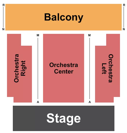 ENDSTAGE Seating Map Seating Chart