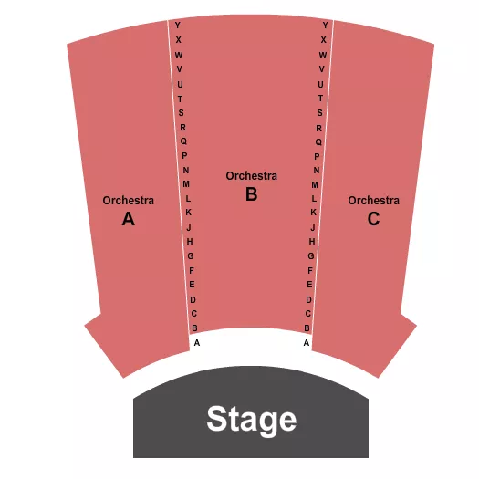ENDSTAGE Seating Map Seating Chart