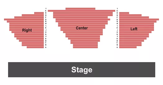 ENDSTAGE Seating Map Seating Chart