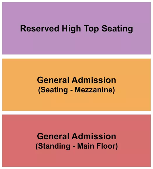 GA RESERVED Seating Map Seating Chart