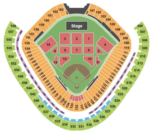 GET IN MUSIC FESTIVAL Seating Map Seating Chart