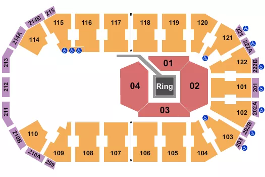 SUMO Seating Map Seating Chart