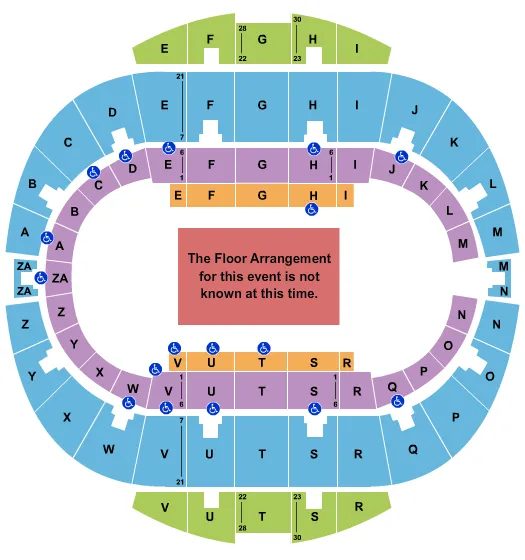 GENERIC FLOOR Seating Map Seating Chart