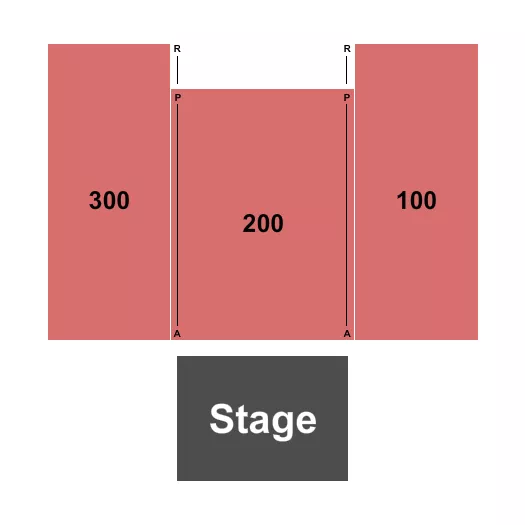 ENDSTAGE 2 Seating Map Seating Chart