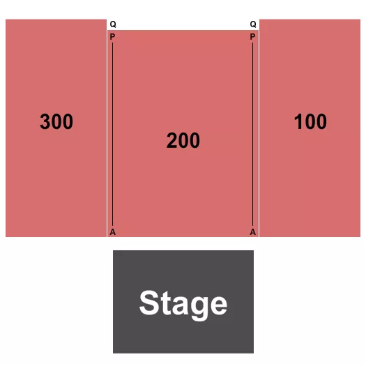 ENDSTAGE 3 Seating Map Seating Chart