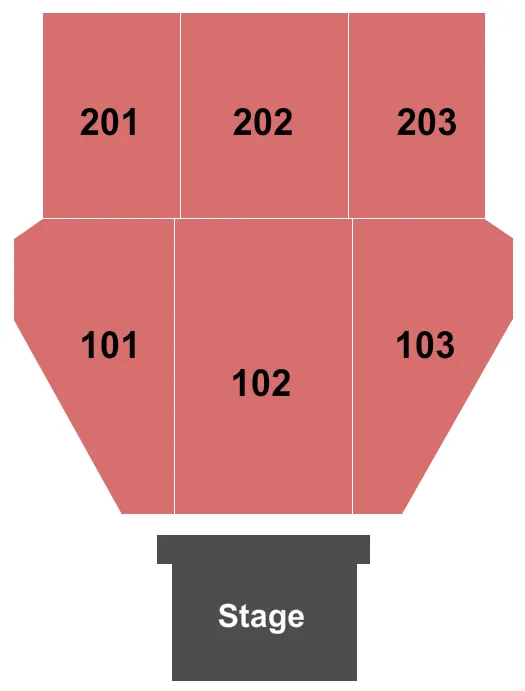 ENDSTAGE Seating Map Seating Chart