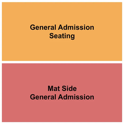 WRESTLING Seating Map Seating Chart