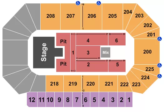IAN MUNSICK Seating Map Seating Chart