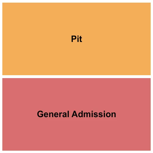 HERITAGE HALL OK GA PIT Seating Map Seating Chart