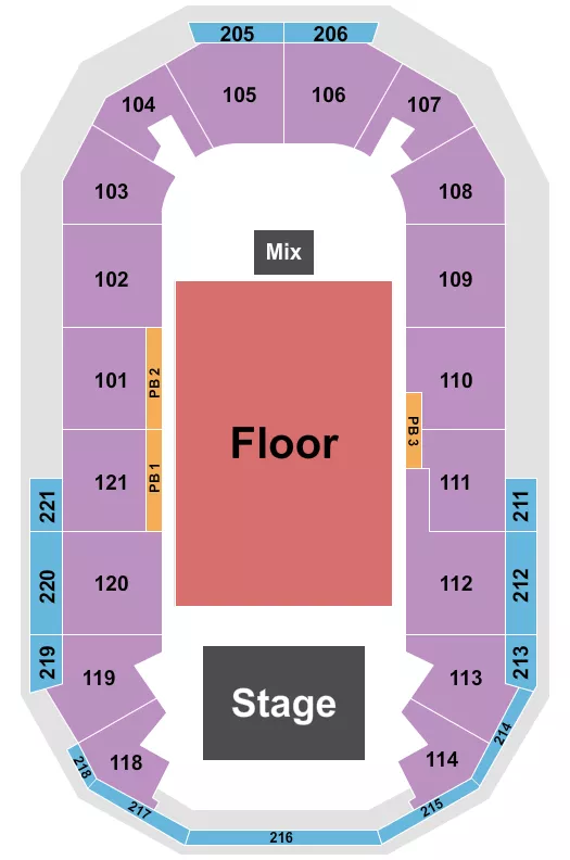 HAIRBALL Seating Map Seating Chart