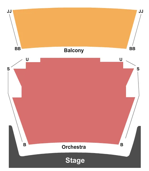 ENDSTAGE 2 Seating Map Seating Chart