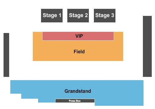 HIGHMARK STADIUM PITTSBURGH PITTSBURGH JAZZ FEST Seating Map Seating Chart