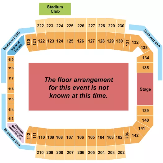 GENERIC FLOOR Seating Map Seating Chart