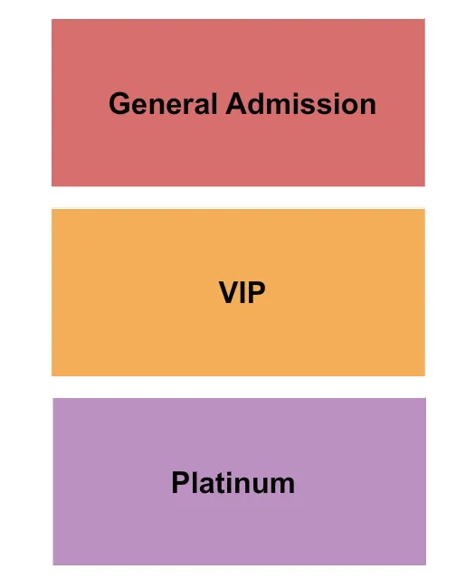 HOLLYWOOD THEATRE VANCOUVER GA VIP PLATINUM Seating Map Seating Chart
