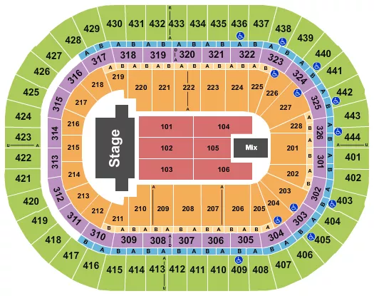 TSO Seating Map Seating Chart