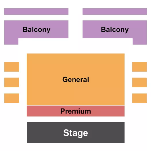 HOWARD THEATRE DC WE CALL IT BALLET Seating Map Seating Chart
