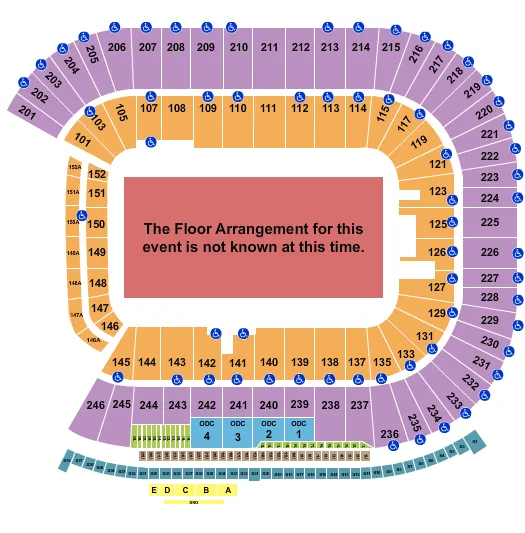 GENERIC FLOOR Seating Map Seating Chart