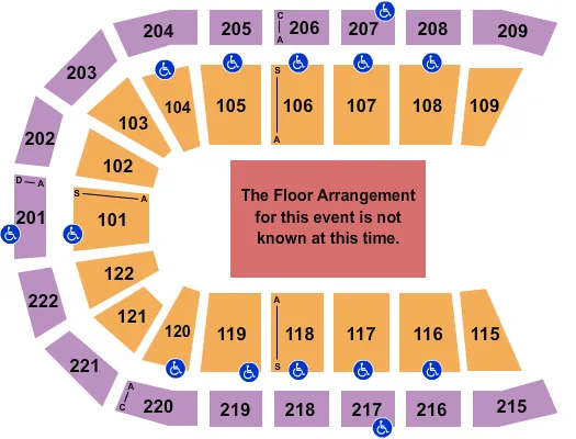 GENERIC FLOOR Seating Map Seating Chart
