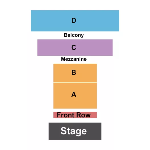 WE CALL IT BALLET Seating Map Seating Chart