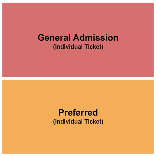 IMPROV COMEDY CLUB ADDISON GA PREFERRED INDIVIDUAL Seating Map Seating Chart