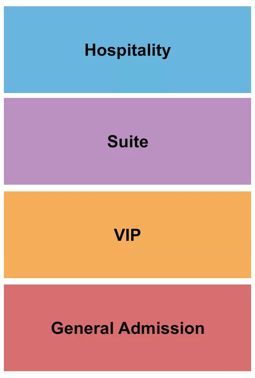 MILLER CARB LITE DAY Seating Map Seating Chart