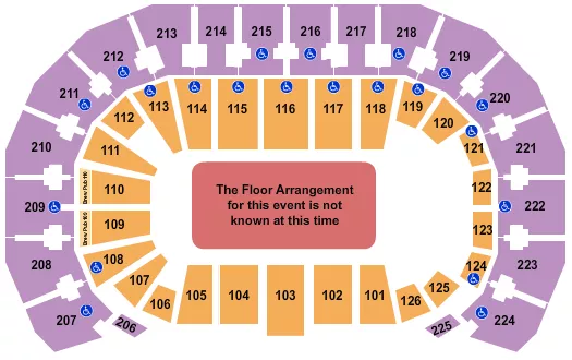 GENERIC FLOOR Seating Map Seating Chart
