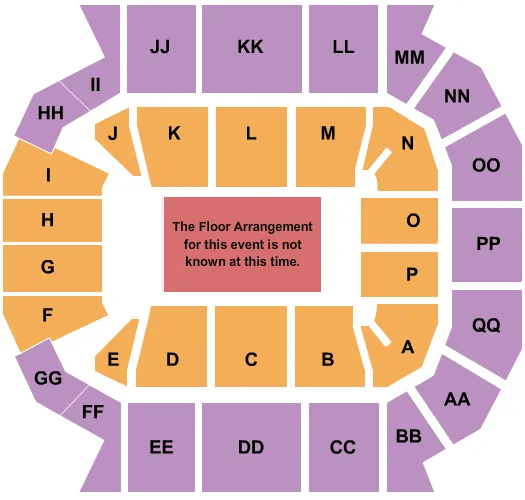 GENERIC FLOOR Seating Map Seating Chart