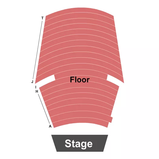 END STAGE Seating Map Seating Chart