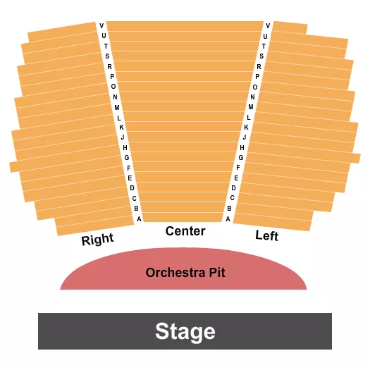 ENDSTAGE Seating Map Seating Chart