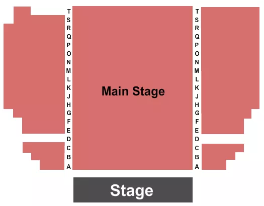 ENDSTAGE Seating Map Seating Chart