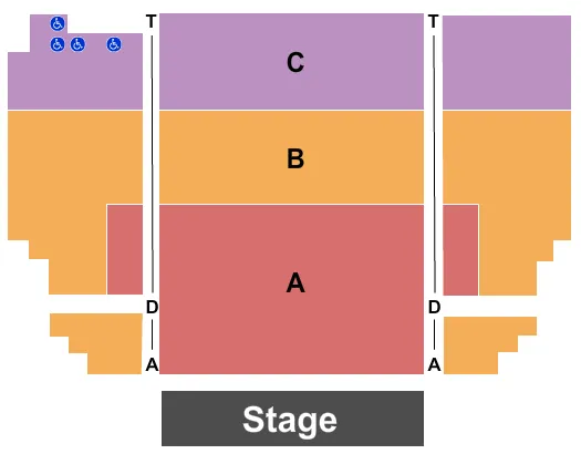 STRAIGHT NO CHASER Seating Map Seating Chart