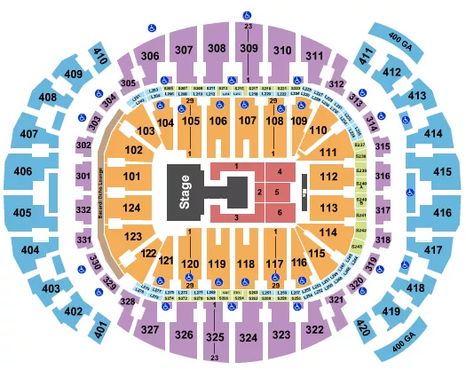 AESPA Seating Map Seating Chart