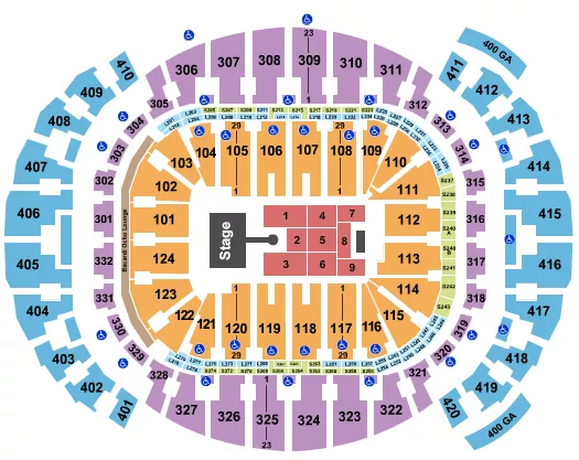 KALI UCHIS Seating Map Seating Chart