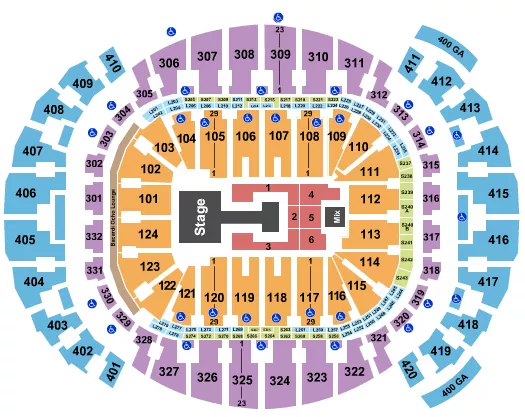 KATSEYE Seating Map Seating Chart