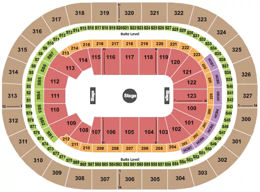 CIRCUS Seating Map Seating Chart