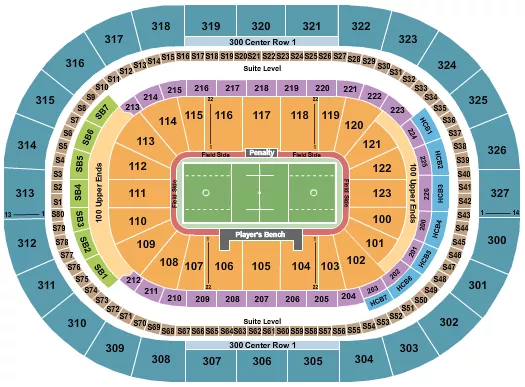 LACROSSE Seating Map Seating Chart