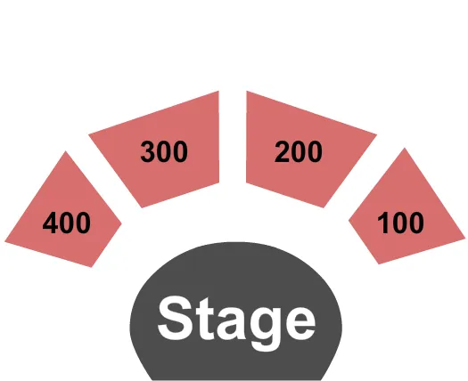 END STAGE Seating Map Seating Chart