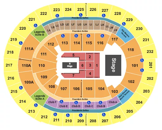 RAWAYANA Seating Map Seating Chart