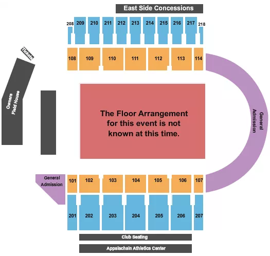GENERIC FLOOR Seating Map Seating Chart