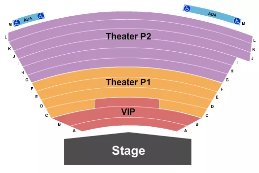 ENDSTAGE 2 Seating Map Seating Chart