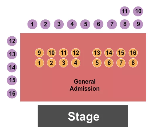KNITTING FACTORY CONCERT HOUSE BOISE GA FLOOR RESV TABLES 3 Seating Map Seating Chart